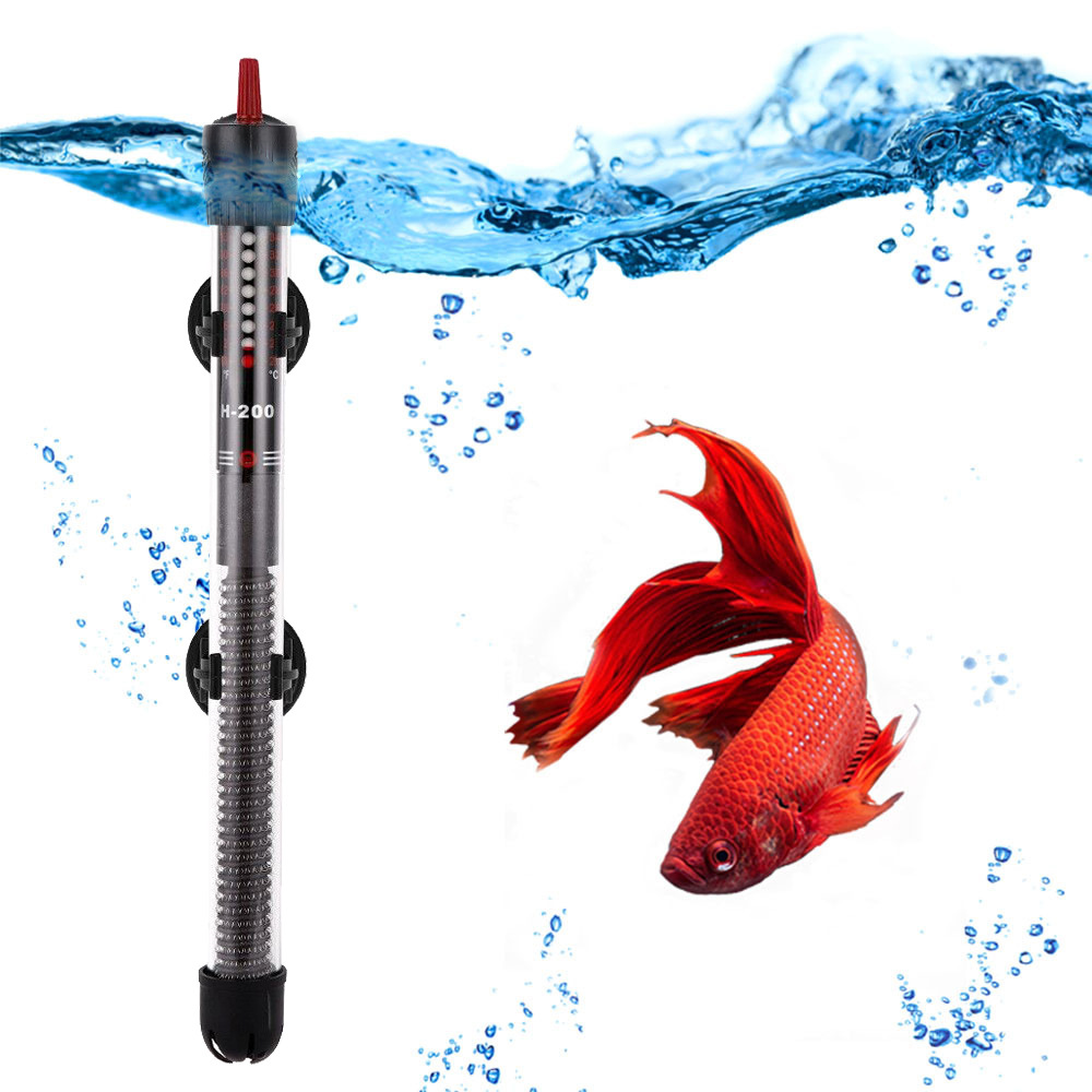 Aquarienheizung Mit Europäischem Standardstecker, Automatische Thermostatische Aquarienheizung, Präzise Temperaturregelung, Geeignet Für Heimaquarien.