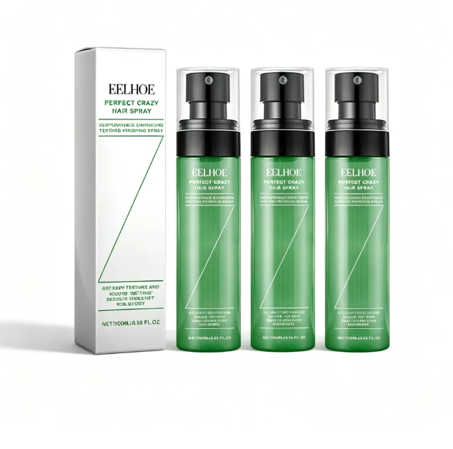 Packung Mit 3 Flaschen Eelhoe Volumen-haarspray, Einem Erfrischenden Leave-in-styling-spray Für Träges Haar, Einem Hochwertigen, Nicht Klebenden Fixierspray, Das Voluminöse Und Lang Anhaltende Frisure
