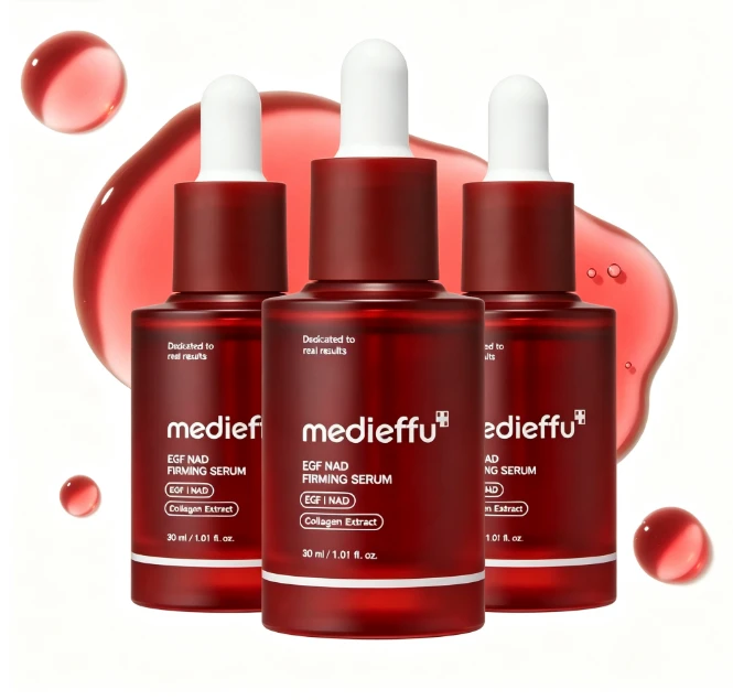 Medicube Nad Egf Straffungsserum, Geeignet Für Gesicht Und Körper, Verbessert Die Elastizität Und Wirkt Der Hautalterung Entgegen.