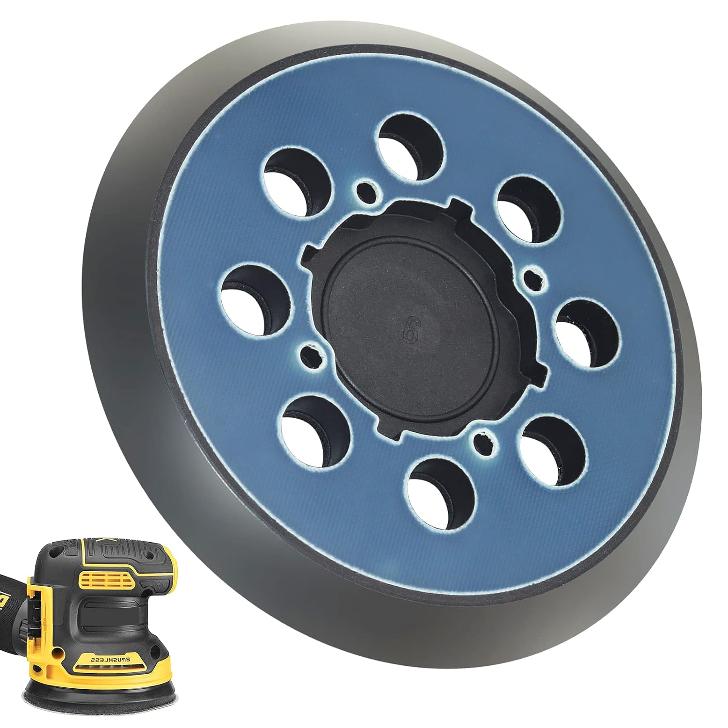 12,7 Cm (5 Zoll) Schleifteller, Kompatibel Mit Dewalt Dwe6423 Und Dwe6421 Exzenterschleifern