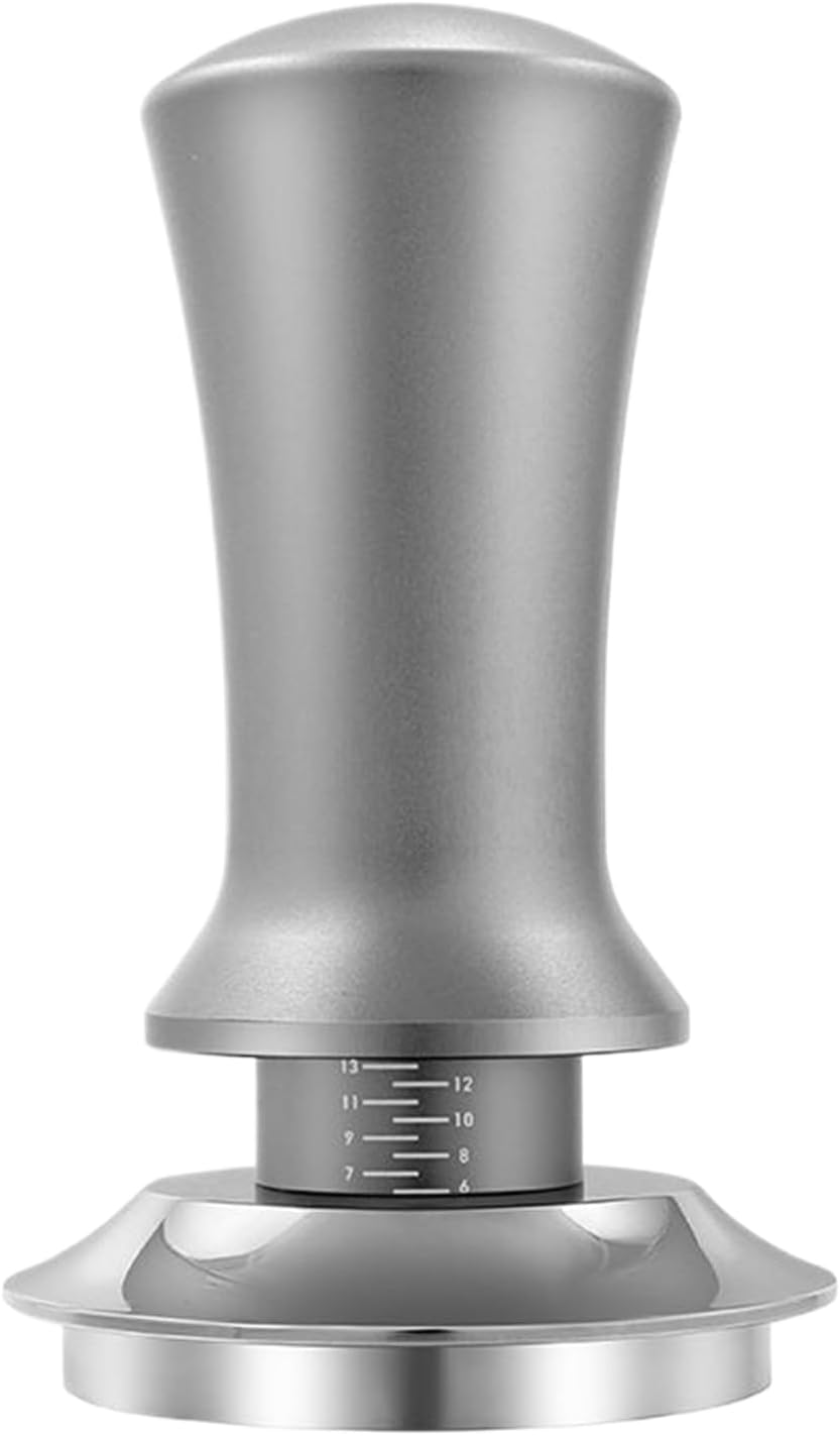 Universeller Kaffeestampfer, Kaffeestampfer Mit Flachem Boden Und Feder