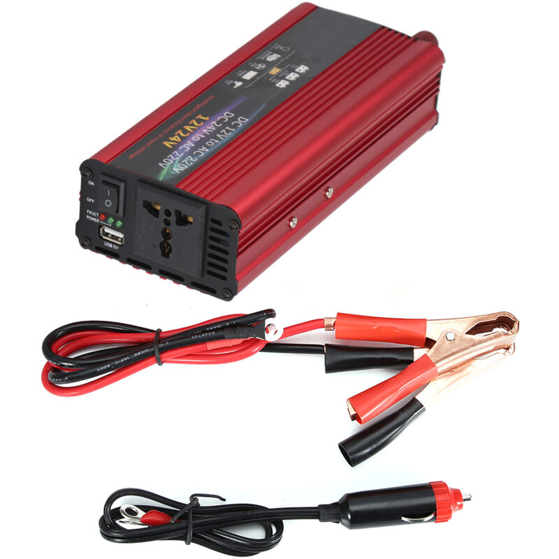 2000w Universal-auto-solarwechselrichter 12v Bis 24v (12v Bis 220v)