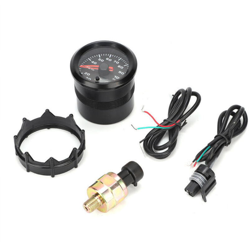 Öldruckanzeige, Kfz-elektrikprodukte, 2 Zoll (52 Mm) Digitale Öldruckanzeige Mit Schrittmotor.
