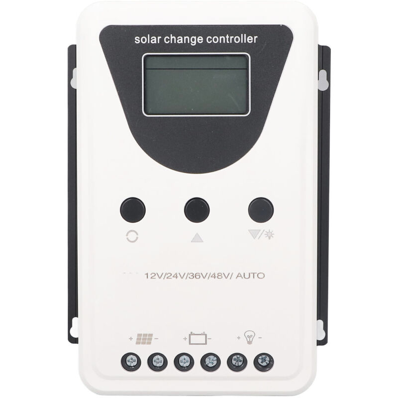 Solarladeregler, Automatische Spannungserkennung (12 V/24 V/36 V/48 V), Pwm-solarladeregler, Solarmodul-laderegler Mit Lcd-anzeige, 100 A