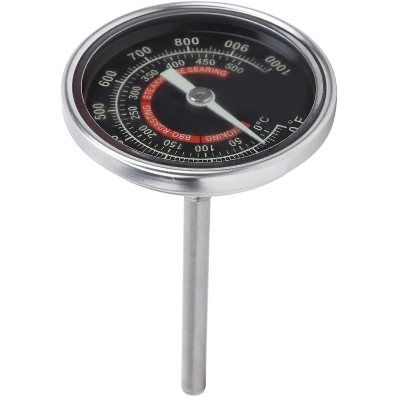 Ofenthermometer Aus Edelstahl, 0-1000℉/0-500℃, Küchenthermometer Für Fleisch Und Grillgut, Weit Verbreitet In Lebensmitteln, Ölen, Chemikalien Usw.