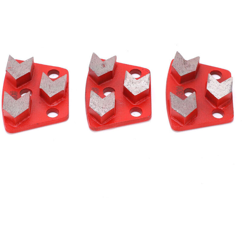 Bamjour Betonbodenschleifmaschine, 3-teilige Diamant-betonschleifmaschine, Diamantschleifscheiben Für