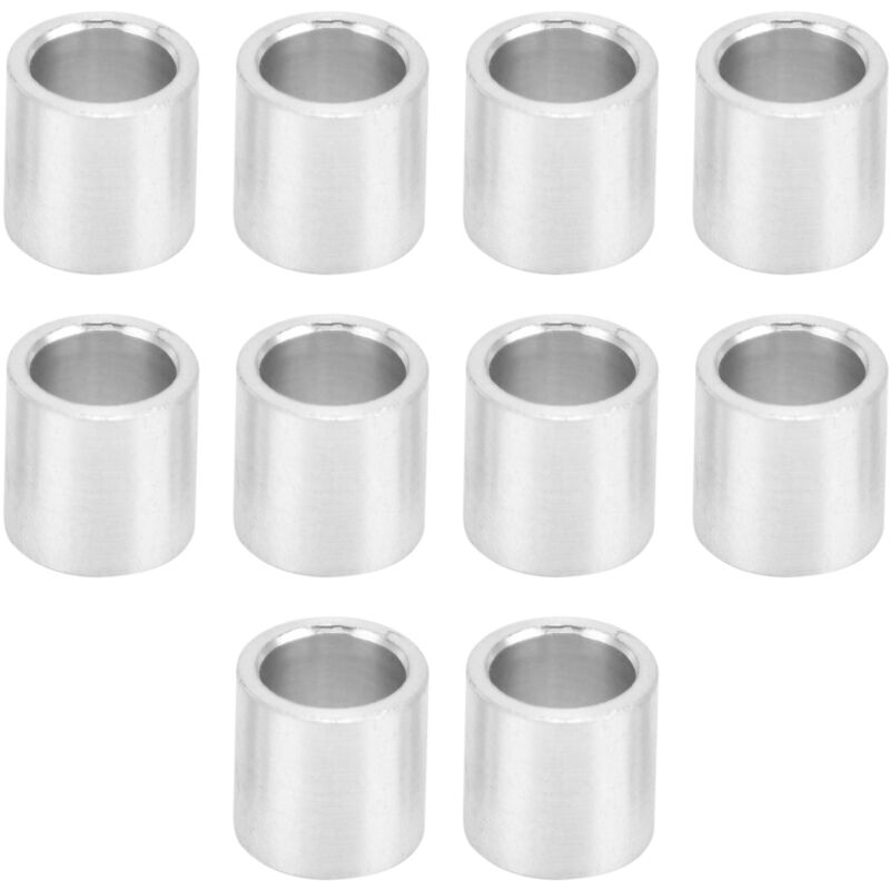 10 Stück Runde Dehnfugen-distanzstücke Aus Aluminiumlegierung, Konstruktionsstützbeschläge, 8 Mm Außendurchmesser