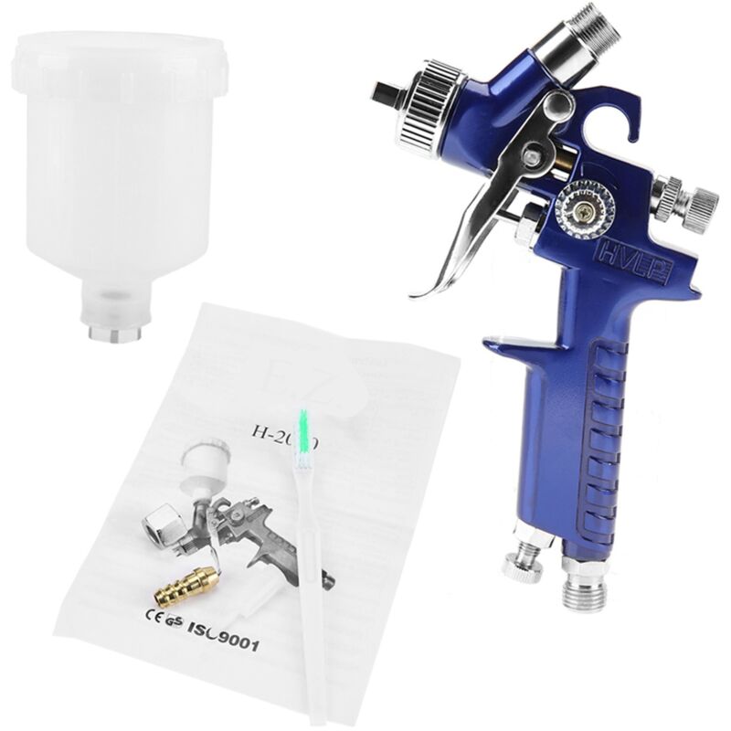 Professionelle Mini-spritzpistole Für Autolackreparaturen, Leichte Und Gleichmäßige Behandlung, Geeignet Für Kunstzeichnungen Und Modellbau (h-2000a 0,8 Mm)