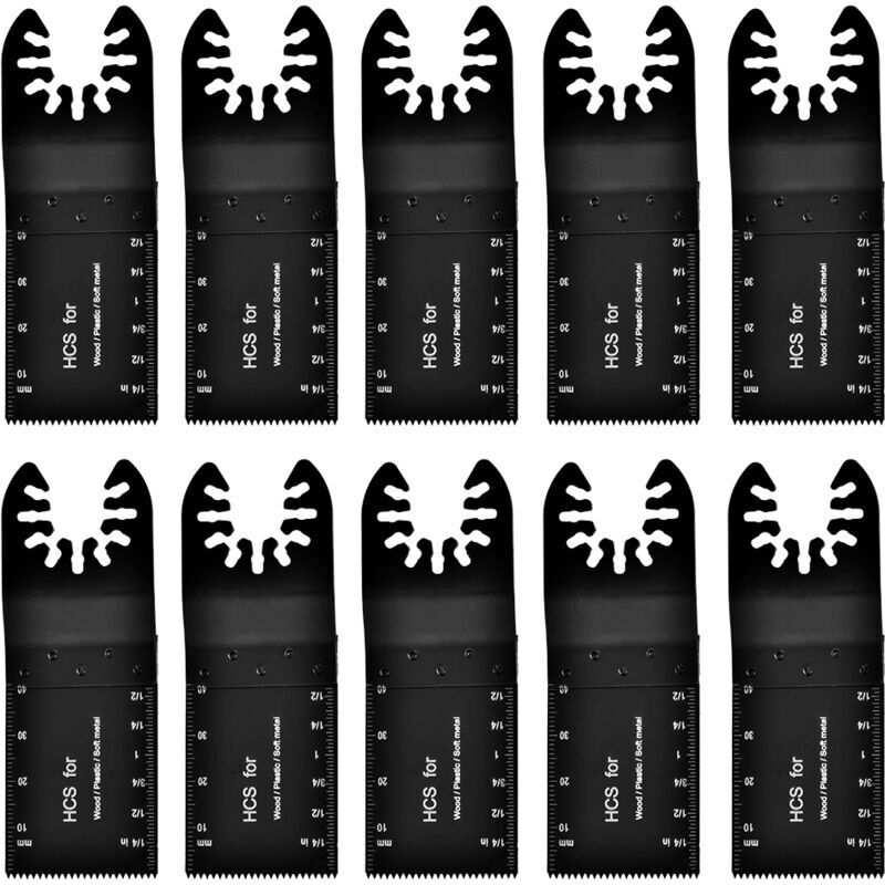 32-mm-multifunktions-bimetall-oszillationssägeblatt, Multifunktions-werkzeugset, Oszillationssägeblätter Zum Schneiden Von Holz, Kunststoff Und Weichmetallen, Länge: 9 Cm / 3,54 Zoll