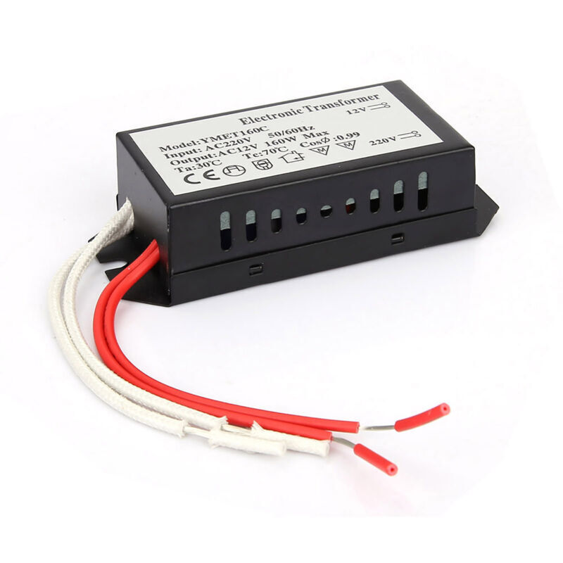 Elektronischer Transformator, Spannungswandler Und Netzteil Von 220 V Auf 12 V 160 W Für Led-systeme Und Überwachungskameras.