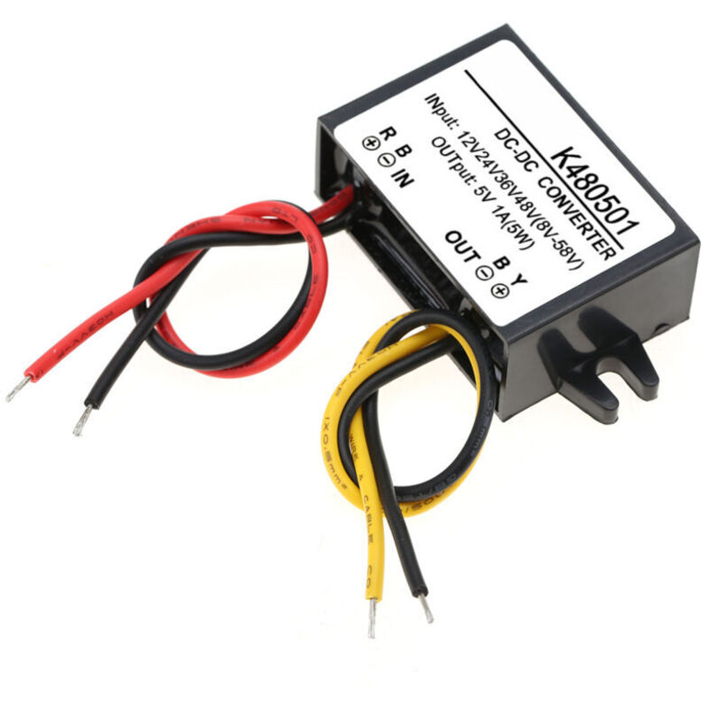 12v/24v/36v/48v Auf 5v 1a Dc-dc-wandler Abwärts-netzteilmodul