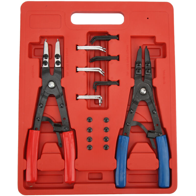 Universal-sprengringzangensatz, Hochleistungs-sprengringzange Für Autoreparaturen, Universell Für Metall-, Lager- Und Bremsenarbeiten.
