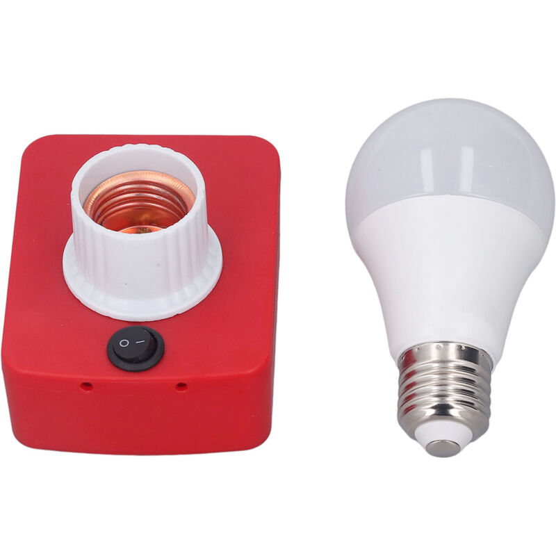 Led-lampe, Lithium-batterieadapter, Stabiles Pc-gehäuse 12-60v 7w Für Den Keller Für M18 18v Batterien.