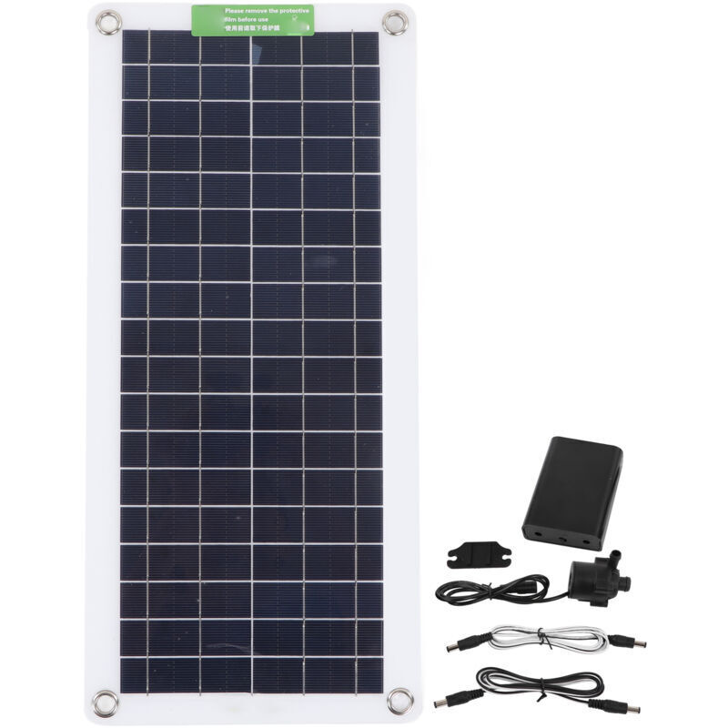 10w 12v Geräuscharme Tauch-solarbrunnenpumpe Mit 5 M Förderhöhe Und 800 L/h Fördermenge.