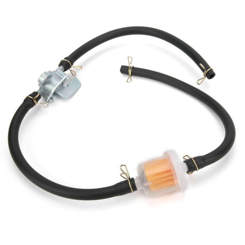 6mm Inline-kraftstofftankhahn-filterschlauch Mit Universellem Absperrventil Für Atv- Und Rasenmäher-tuning-kit.