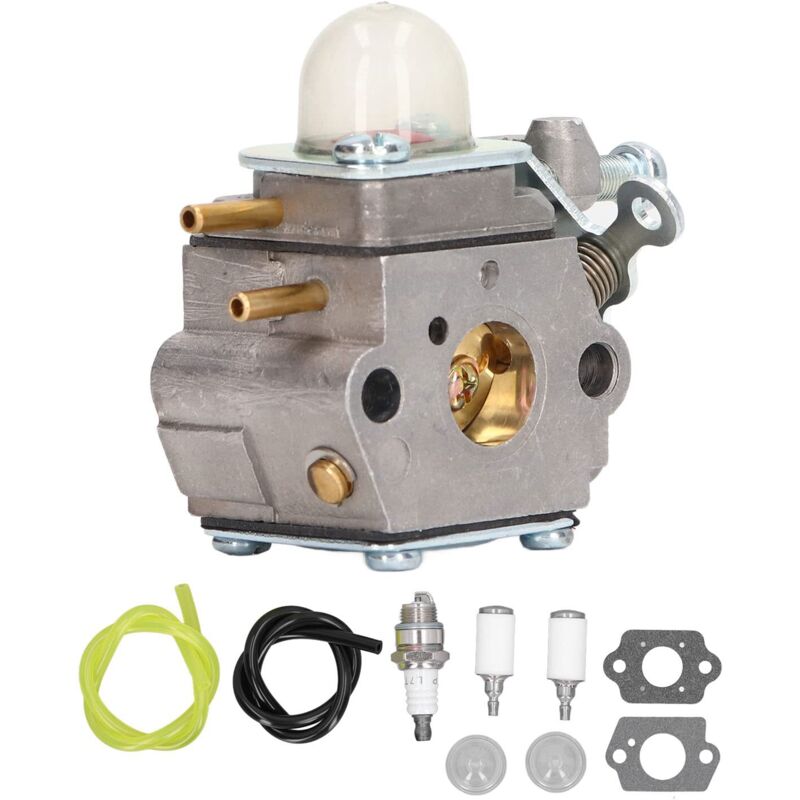 Vergaser-reparatursatz, Aluminium-vergaser-set Mit Kraftstoffleitung, Ölfilter, Zündkerzen-dichtungssatz Für Cub Cadet Bc210 Cc212 Rasenmäher