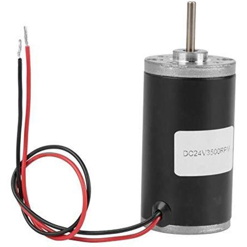 31zy Permanentmagnet-gleichstrommotor, Reversibler Elektrischer Getriebemotor Für Diy-generatoren, Rechts-/linkslauf, 6 V/12 V/24 V, 3500–8000 U/min (24 V 3500 U/min)