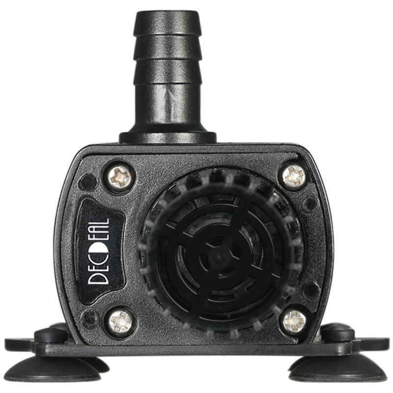 Decdeal Ultraleise Mini-bürstenlose Wasserpumpe Dc12v 10w 400l/h 400cm 5,5x2,1mm Weiblicher Tauchbrunnen Mit Durchflussregulierungsfunktion.