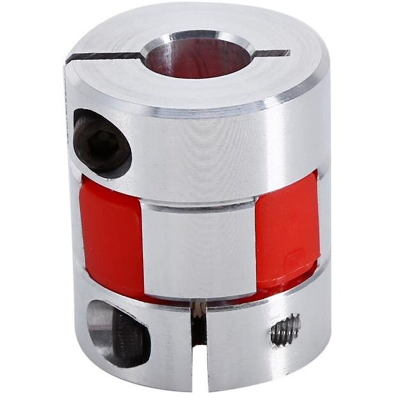 Prune D19l25 Kupplungswelle, Prune 8×10mm Flexible Klemmflansch-elastikkupplung, Aluminium-kupplungswelle Für Schrittmotoren