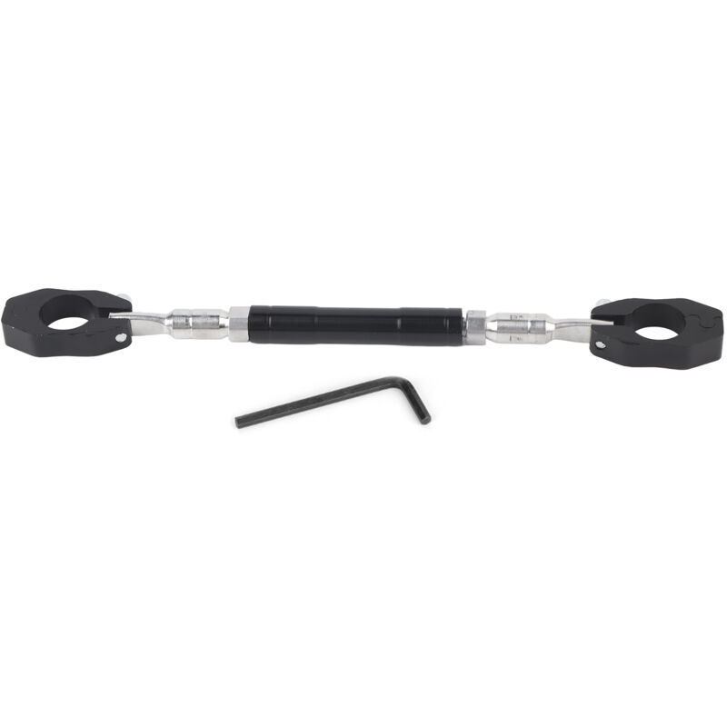Luckdano Motorrad-lenkerbalancer, Verstellbarer Balancer, Verstärkter Und Verdickter Hebel, Aluminiumlegierung, 1 Stück Für 7/8" 22mm Lenker (schwarz)