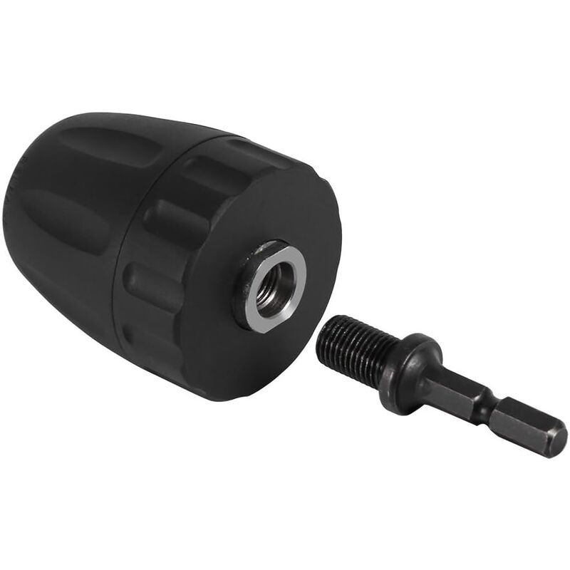 Schraubendreherfutter, 3/8-24unf 0,8-10 Mm Bohreradapter, Selbstspannender Futterclip Mit 1/4"-sechskantschaftadapter.