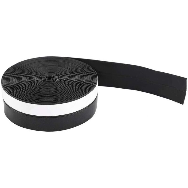 M X 25 Mm Selbstklebendes Dichtungsband, Strapazierfähig, Langlebig, Frostbeständig, Wärmeisolierend Für Türen, Fenster Und Schränke, Schalldämmend, Staubdicht Und Schallabsorbierend (schwarz)