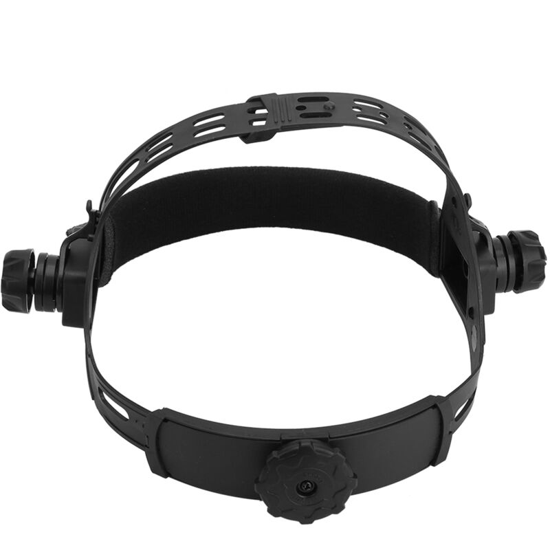 Solarbetriebener, Automatisch Abdunkelnder Schweißhelm Mit Verstellbarem Kopfband (schwarz)