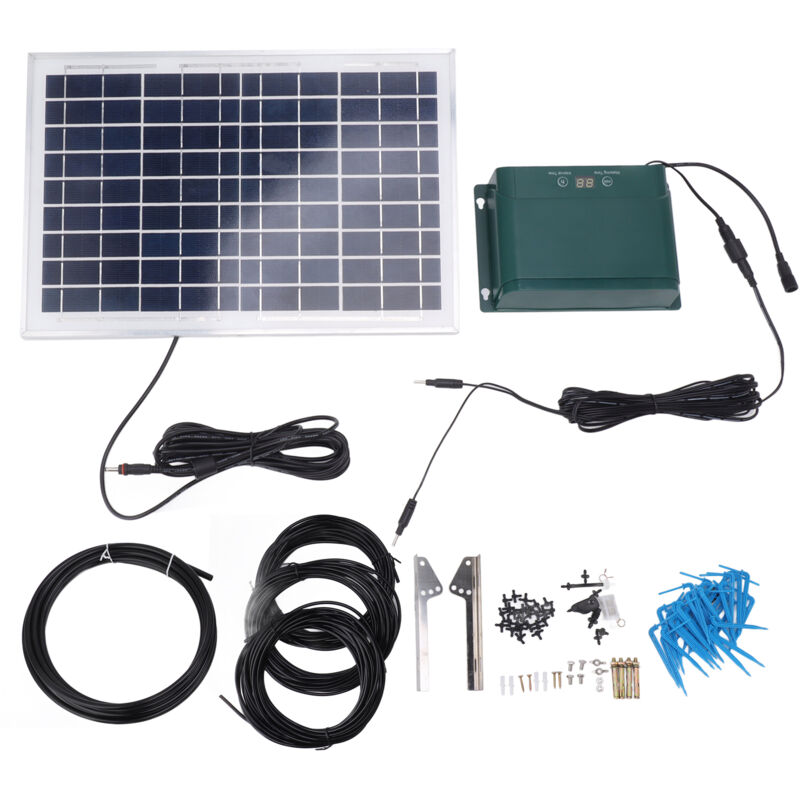 Tropfbewässerungsset, Automatisches Solar-tropfbewässerungsset, Einfach Zu Installierendes Automatisches Diy-bewässerungssystem Für Balkon Oder Garten.
