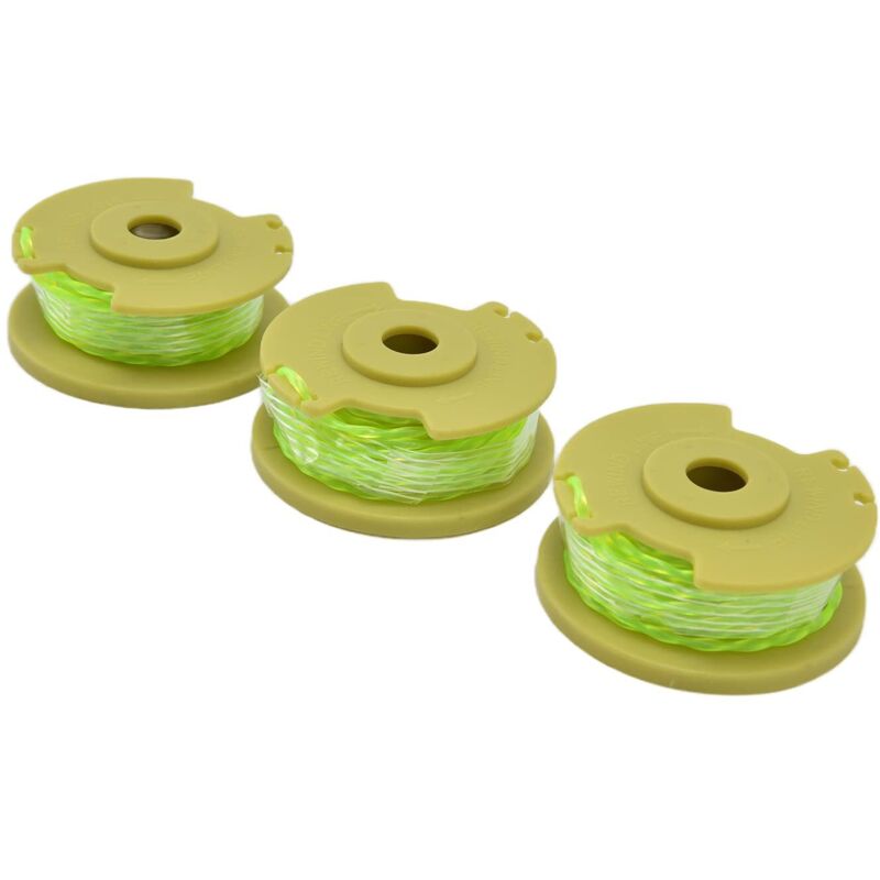 Fadenspule Für Rasentrimmer, 3-teiliges Ersatzteilset Für Rasentrimmer, Kompatibel Mit Ryobi Rasentrimmerteilen, 0,08 Zoll Durchmesser, 18 V, 24 V, 40 V.
