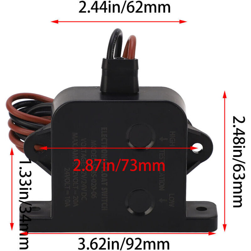 Bilgenpumpen-schaltersensor, Präziser Sensor Zur Steuerung Des Bilgenwasserstands Auf Schiffen Und Yachten.