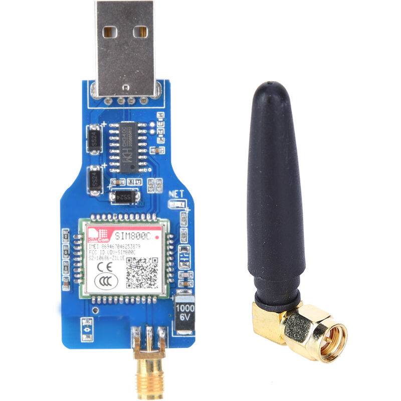 Sim800c Vierfrequenz-usb-zu-gsm/gprs-seriellmodul Mit Bluetooth-funktion
