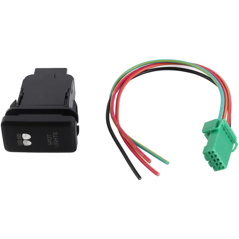 Drucktaster, 12v Auto-led-ein/aus-wippschalter, Auto-drucktaster, Drucktaster-wippschalter (scheinwerfer)