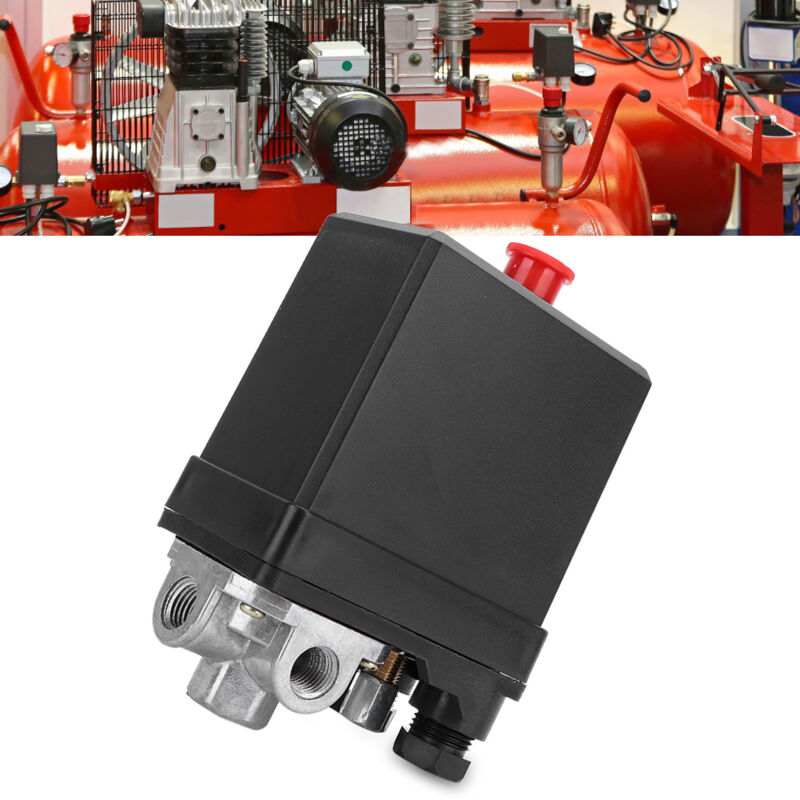 Kompressor-druckschalter, 380-v-drehstrom-druckschalter Für Luftkompressoren, G1/4"-4-loch-vertikaldruckschalter, Zubehör Für Luftkompressoren