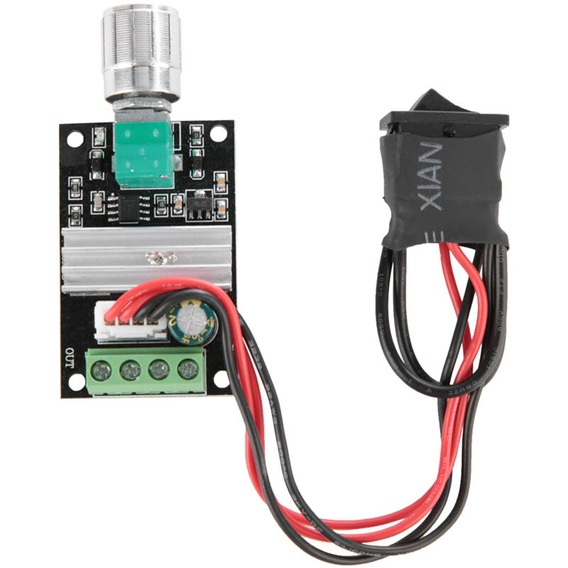 Drehzahlregler Für Motoren, Elektronischer Pwm-drehzahlregler, Dc 6-28v 3a Pwm-drehzahlregler