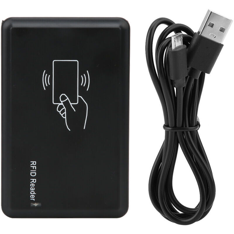 Rfid-lesegerät, Ausweisleser, 125-khz-kartenleser, Usb 2.0, Usb-stromversorgung, Erfassungsbereich 3–8 Cm