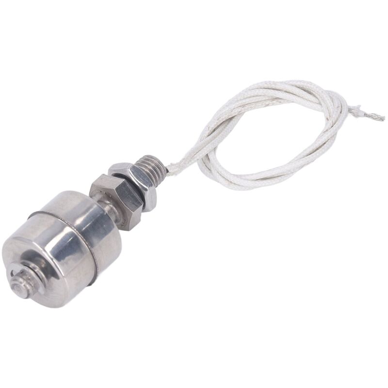 Rosvola 5mpa Schwimmer-wasserstandsschalter, Edelstahl-steuersensor, 10mm Hub, 0-220v, 45mm Länge.
