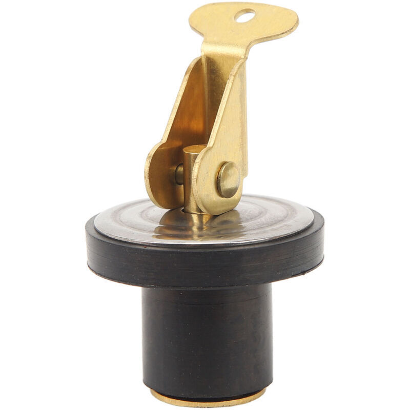 Rizghwoy Messing-bootsablaufstopfen, Wasserdichter Gummi-kompressionsstopfen Für Bootsspüle Und -balken (5/8 Zoll / Durchmesser: 15,7 Mm).