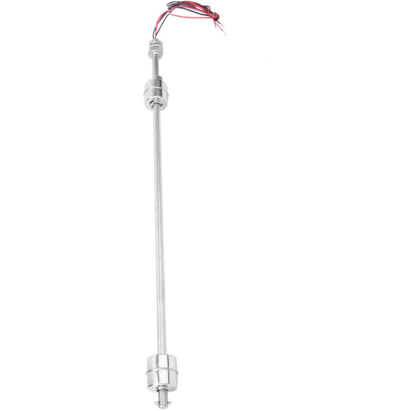 Hyuduo Edelstahl-doppelkugel-schwimmer-flüssigkeitsstandsensor, Hochempfindlicher Klingenschalter Zur Wasserregulierung (400 Mm Schwimmerkörper).