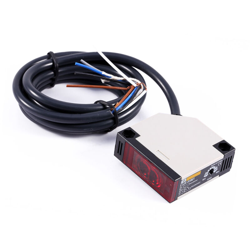 E3jk-r4m1 Lichtschranke 90-250vac – Stromstärke 3a – Retroreflektierende Detektion – Für Alarmanlagen Und Automatische Tore