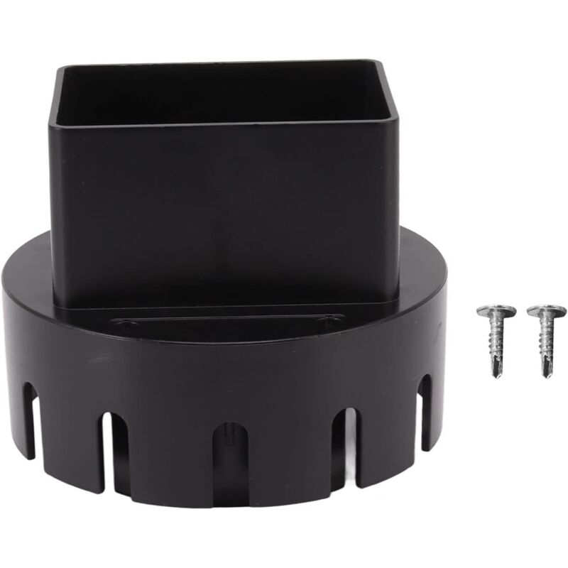 Flexibler Dachrinnenadapter – Robustes Pvc – Einfache Montage – Standardanschluss Für Effiziente Entwässerung