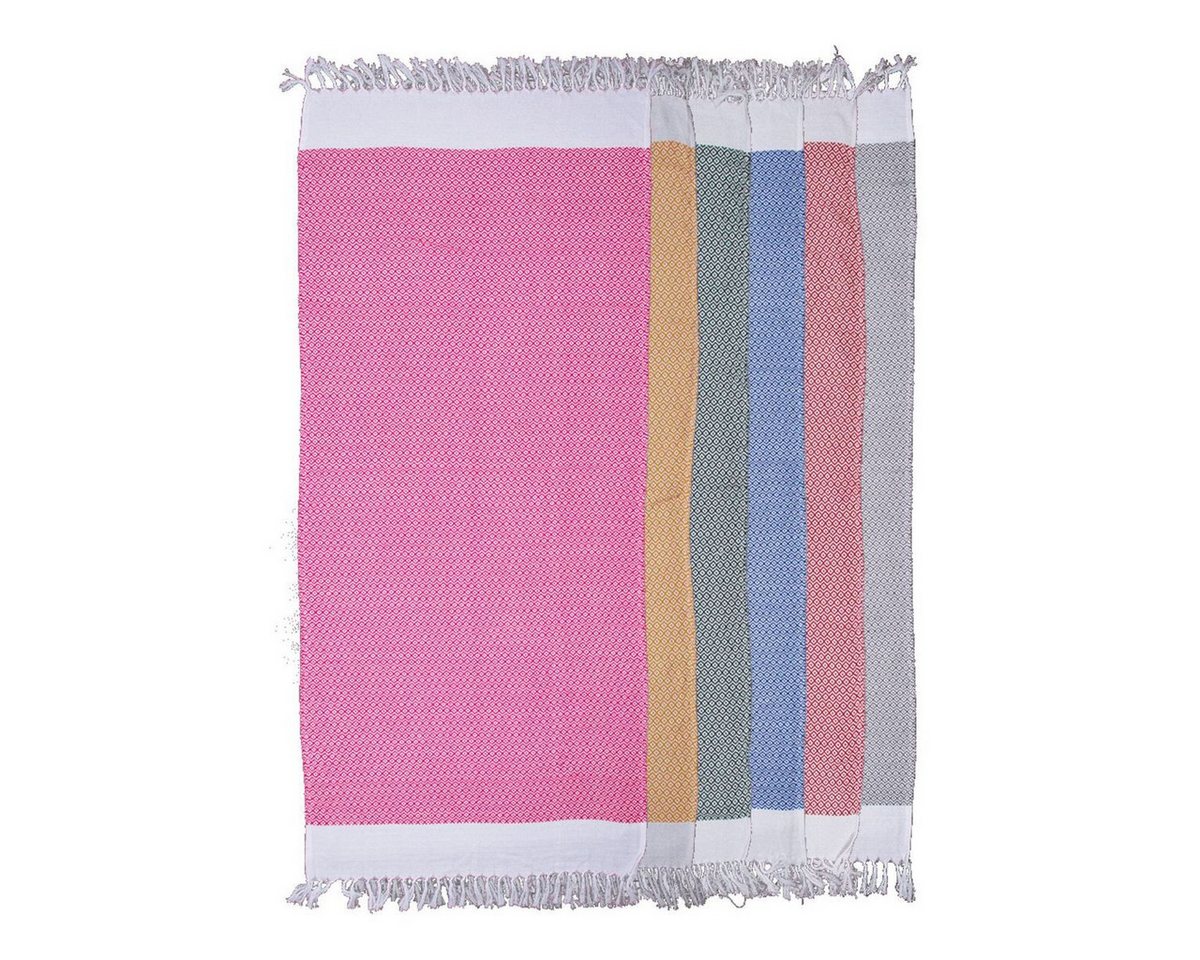 Marabellas Shop Saunatuch Handtuch für Sauna & Strand ca. 80 x 170 cm Fouta-Hamamtuch Saunatuch Bild 2
