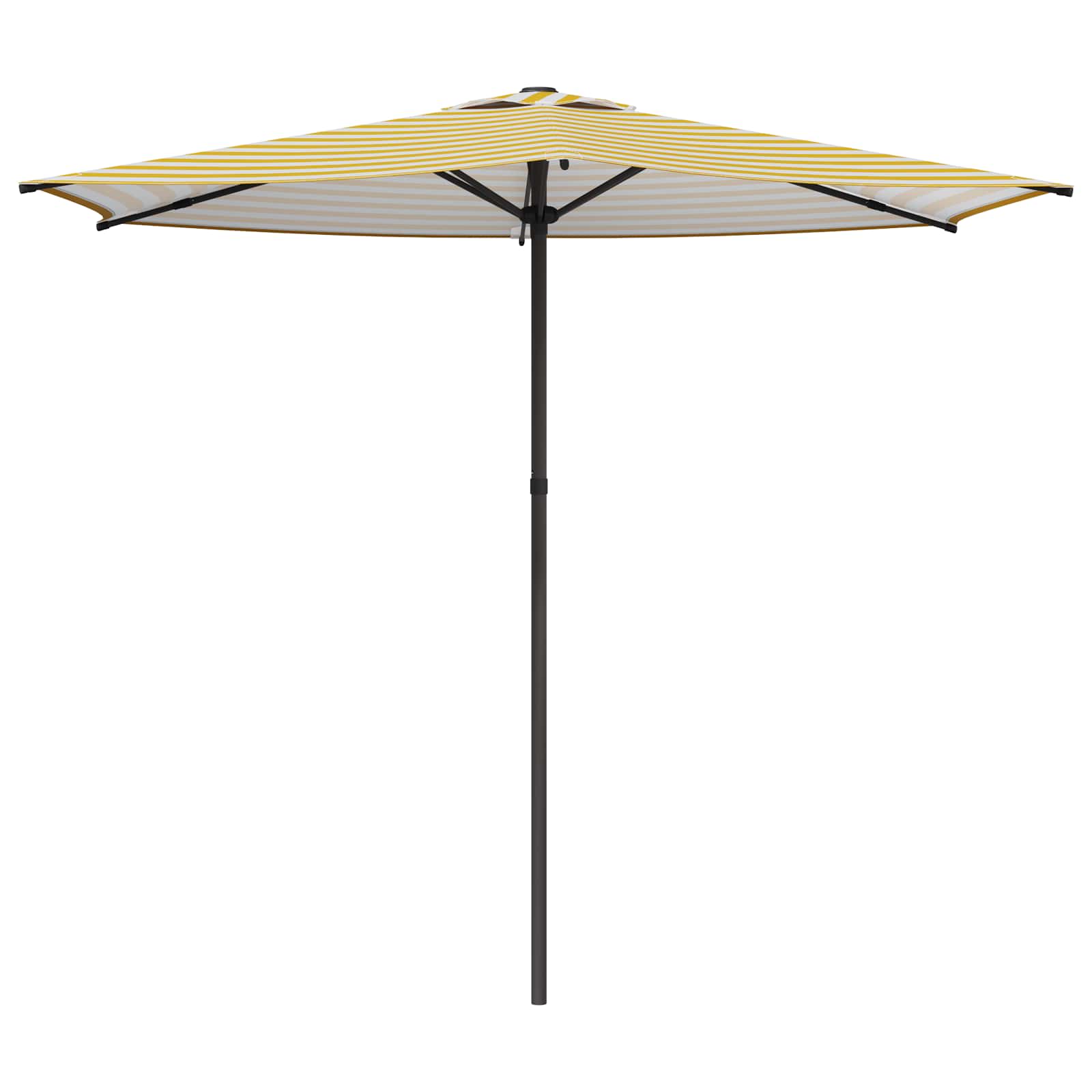 Gartensonnenschirm Rechteckig 2,7 X 2,7 M Polyester Vidaxl