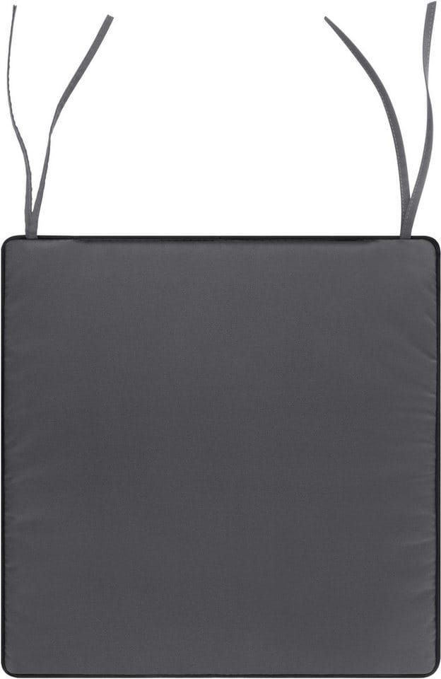 Aspero Sitzauflage 4 Stuhlkissen 40x40 cm Lucca, Gepolsterte und wasserdichte Outdoor Auflage