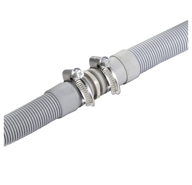 Xavax Schlauchverbinder Ablaufschlauchverbinder Ø 20 mm für Waschmaschine, temperaturbeständig
