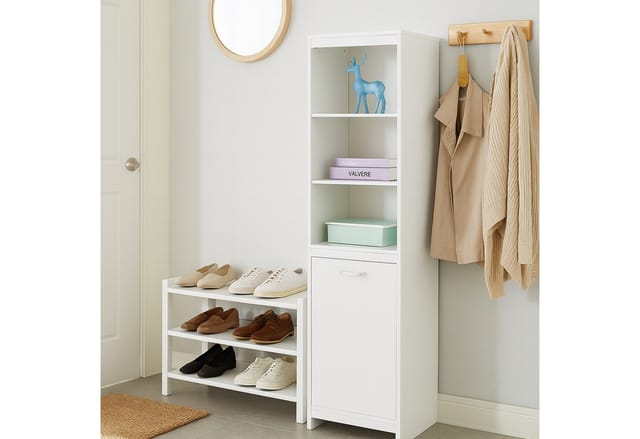 relaxdays Wäscheschrank mit 44 l Wäschesack