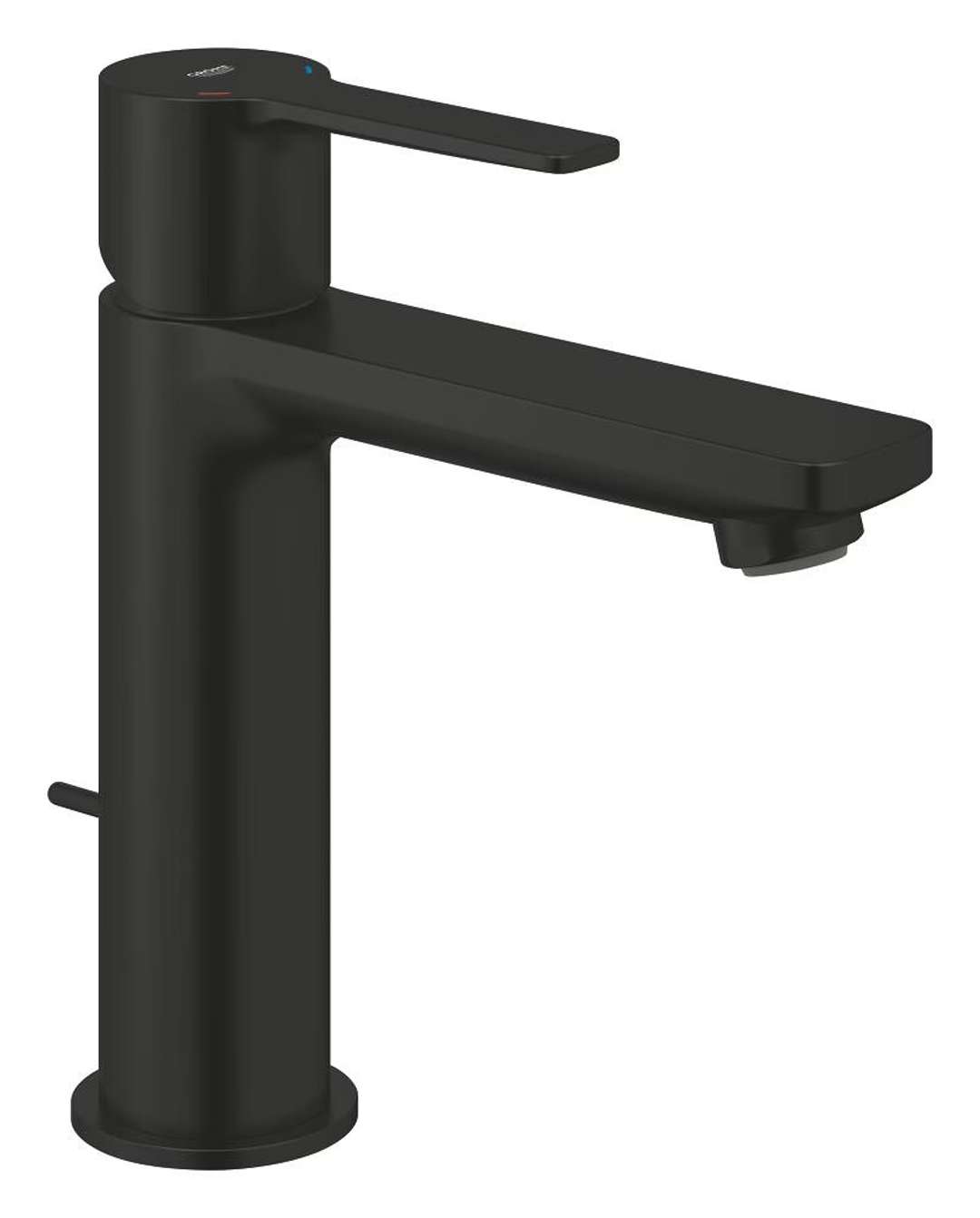 Grohe Lineare New - Waschtischarmatur Mit Ablaufgarnitur, Schwarz Matt 321142431