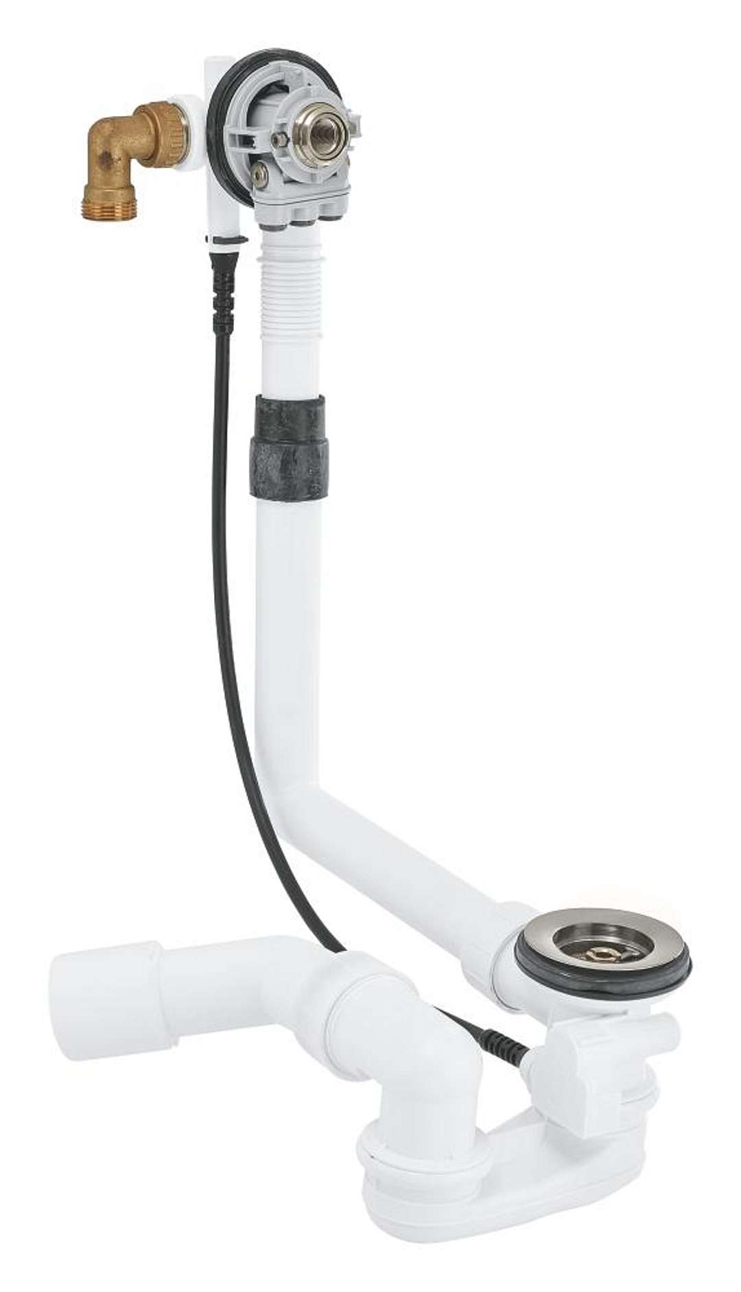 Grohe Talentofill - Einlauf-, Ablauf- Und Überlaufgarnitur, Satin Steel 28990ms0