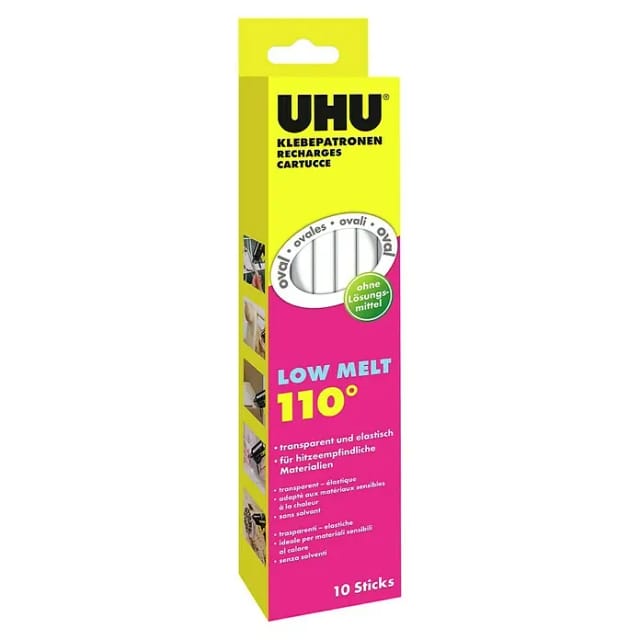 UHU Klebesticks LOW MELT, 10 Stück