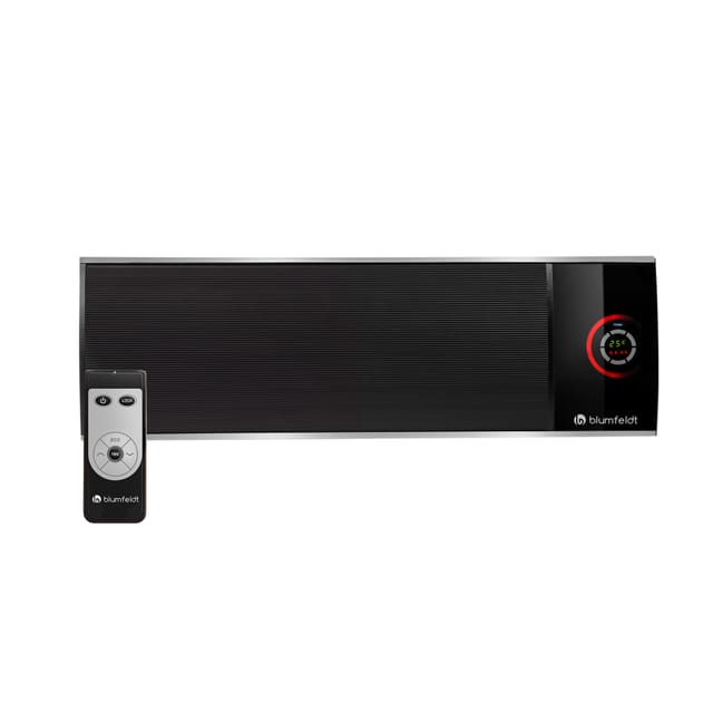 blumfeldt Terrassenstrahler Cosmic Beam Ultra, Infrarot Heizstrahler Terrasse Wand Terrassenheizstrahler IR Strahler