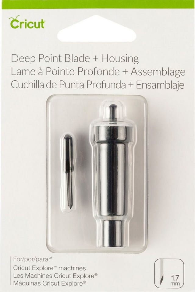 Cricut Cuttermesser Messer, (2-tlg), Deep-Point